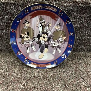 Mickey Minnie‎ Through The Years Plate The Mickey Mouse  Club Bradford Exchange